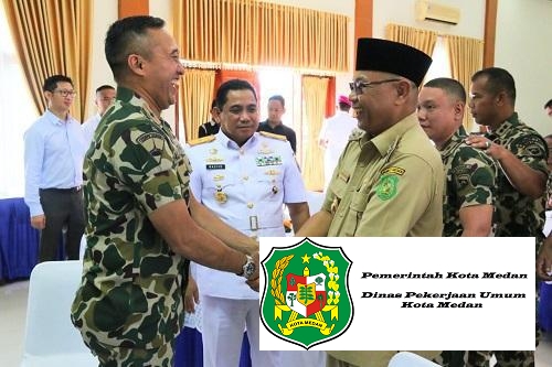 Plt Wali Kota Medan Ucapkan Selamat Atas Dilantiknya Mayor Marinir Farick, M.TR.OPSLA Sebagai Komandan Yonmarhanlan I Belawan